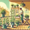 スナップエンドウ 家庭菜園 ベランダ