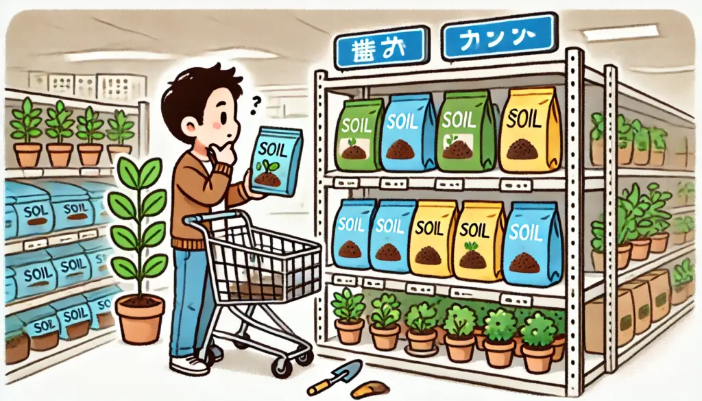 家庭菜園の土はホームセンターで賢く選ぶ