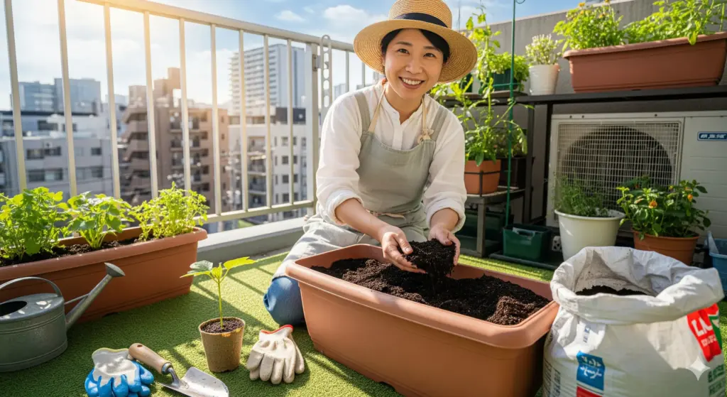 家庭菜園でオクラをプランターで始める基本