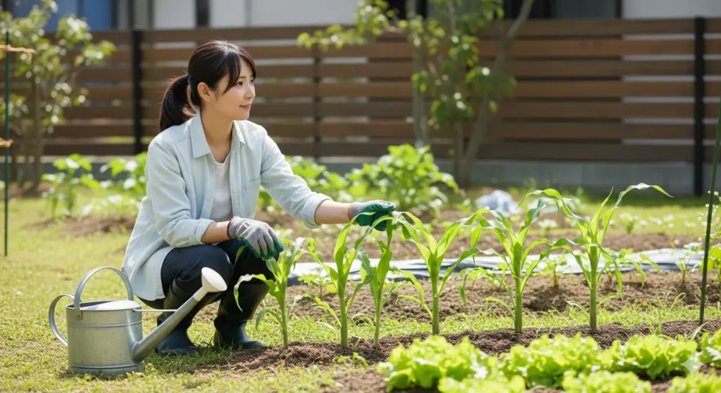 家庭菜園でとうもろこしを始める基本