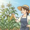 家庭菜園 とうもろこし